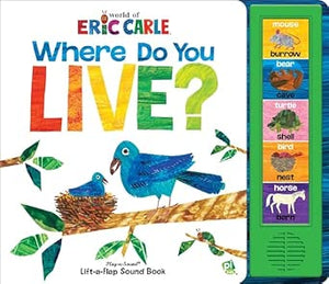 Where Do You Live - Play-a-Sound Lift-the-Flap Sound Book