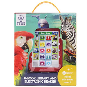 Encyclopedia Britannica Kids - Me Reader Electronic Reader and 8 Sound Book Library - Animals and Space