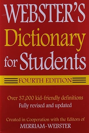 Webster's Dictionary for Students