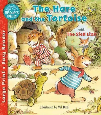 The Hare and the Tortoise With The Sick Lion