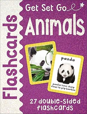 Get Set Go Flashcards: Animals