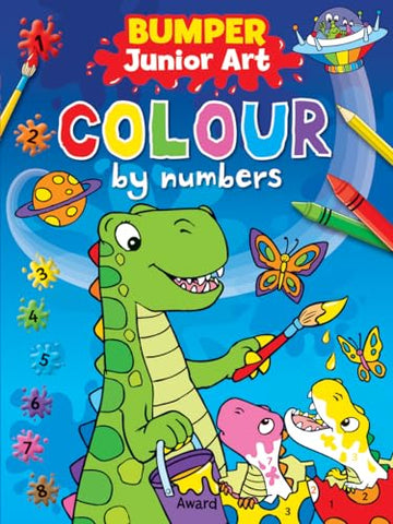 Bumper Junior Art Book: Colour by Numbers