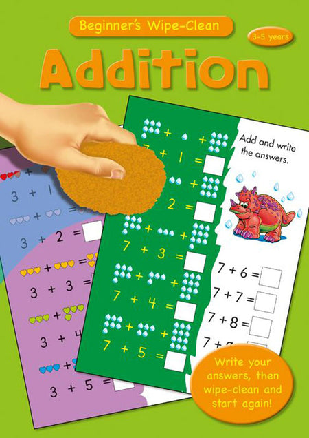 Wipe Clean Books, Maths Collection (Addition)