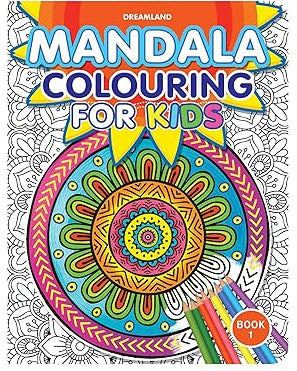 Mandala Colouring for Kids - Book 1