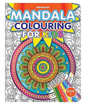 Mandala Colouring for Kids - Book 1