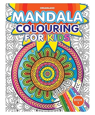 Mandala Colouring for Kids - Book 1