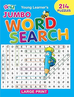 JUMBO WORD SEARCH ( Blue )