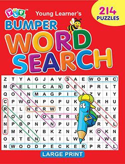JUMBO WORD SEARCH ( Red )