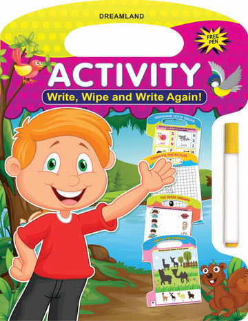 Activity – Write and Wipe Book