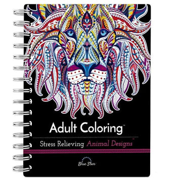 Adult Coloring Book: Animal Designs