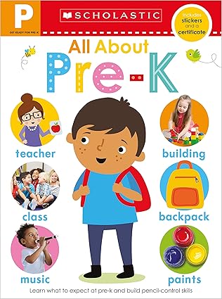 All About Pre-K Workbook Scholastic Early Learners