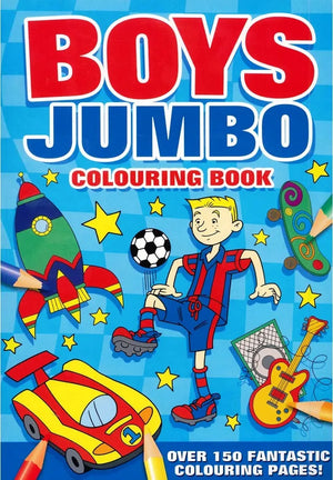 Boys Jumbo Colouring Book