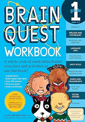 Brain Quest Workbook Grade 1