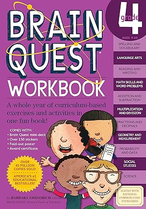 Brain Quest Workbook Grade 4