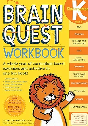 Brain Quest Workbook Kindergarten
