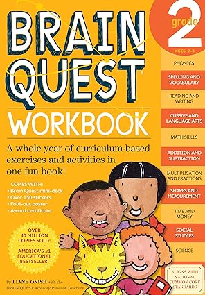 Brain Quest Workbook, Grade 2