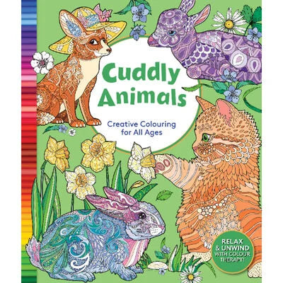 Cuddly Animals Colouring Book