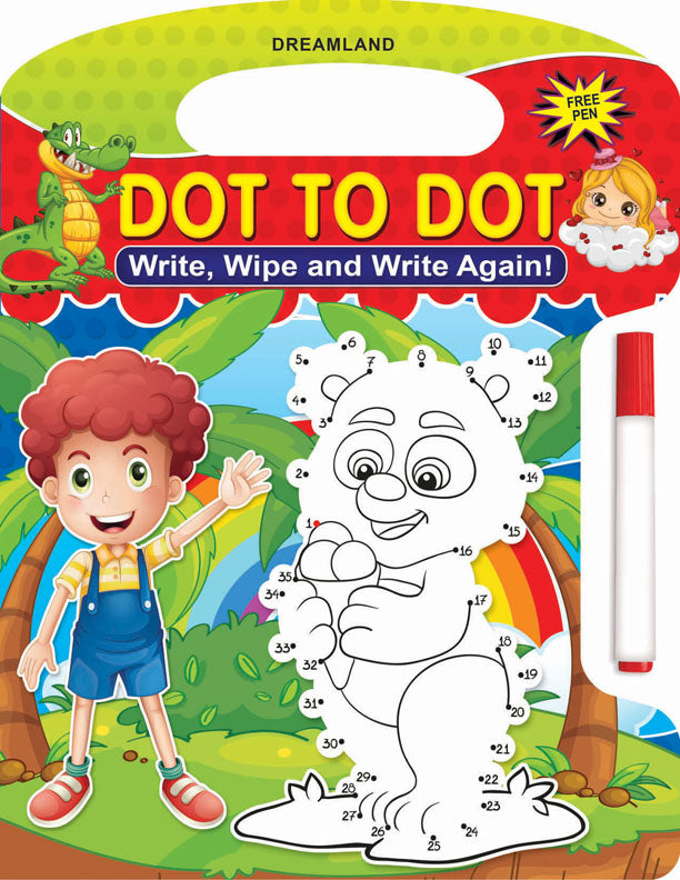 Dot to Dot – Write and Wipe Book
