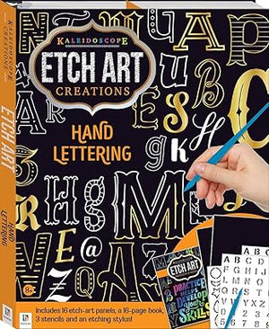 Etch Art Hand Lettering