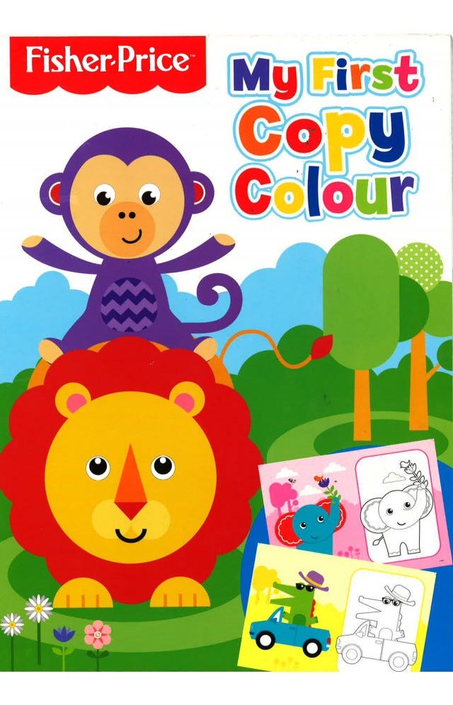 Fisher Price Copy colour book