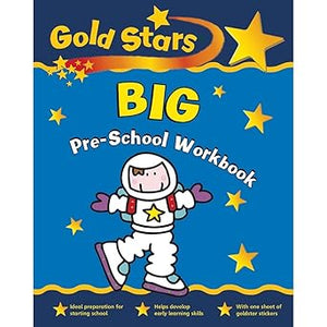 Gold Stars Big Pre School Workbook