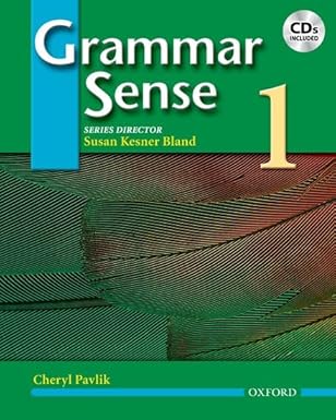 Grammar Sense 1 Student Book and Audio CD Pack