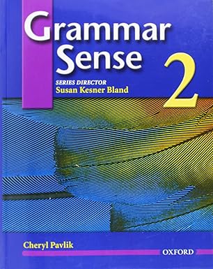 Grammar Sense 2 Student Book and Audio CD Pack