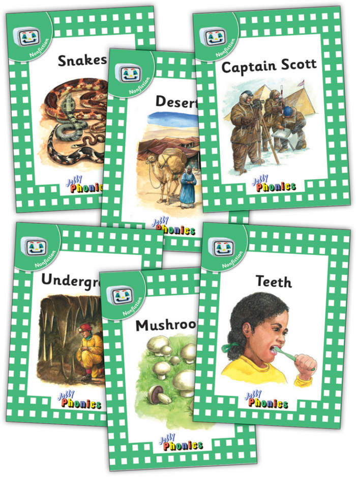 Jolly Phonics Readers - Nonfiction (Pack of 6)