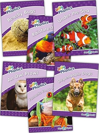Jolly Phonics Readers Level 5, Our World