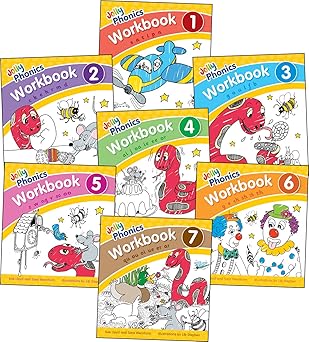 Jolly Phonics Workbooks 1-7