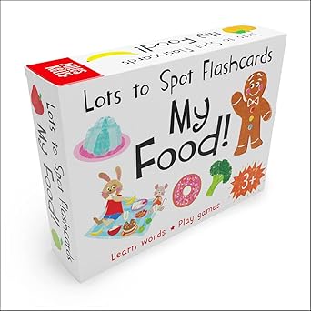 Lots to Spot Flashcards: My Food