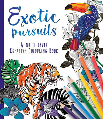 Multi level Exotic Persuits Colouring Book