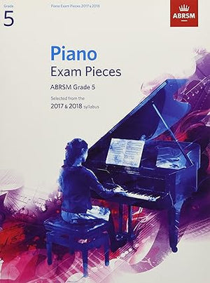 Piano Exam Pieces 2017 & 2018, ABRSM Grade 5