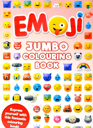 Emoji Jumbo Coloring Book