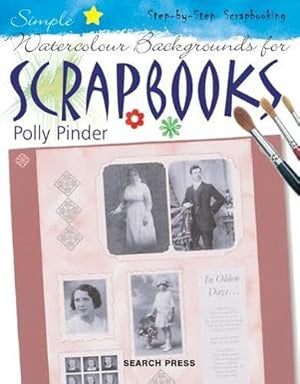 Simple Watercolour Backgrounds for Scrapbooks (Step-by-Step Scrapbooking)