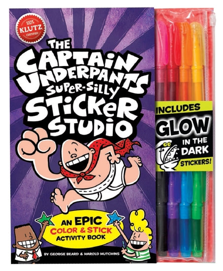 THE CAPTAIN UNDERPANTS SUPER-SILLY STICKER STUDIO