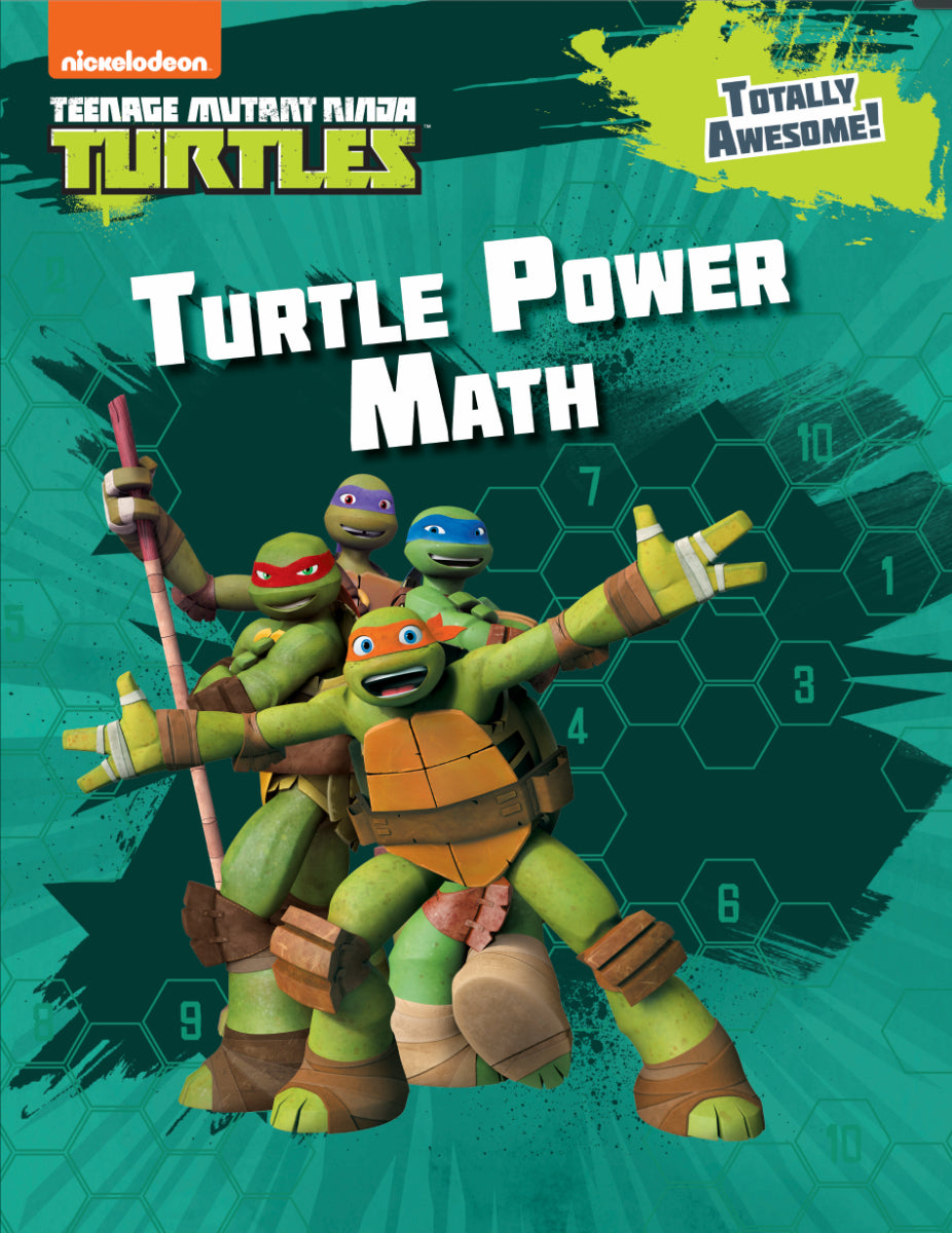 Ninja Turtle Math Teenage Mutant Ninja Turtles Activity Book - Turtle Power Math