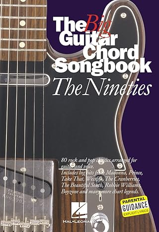 The Big Guitar Chord Songbook The Nineties