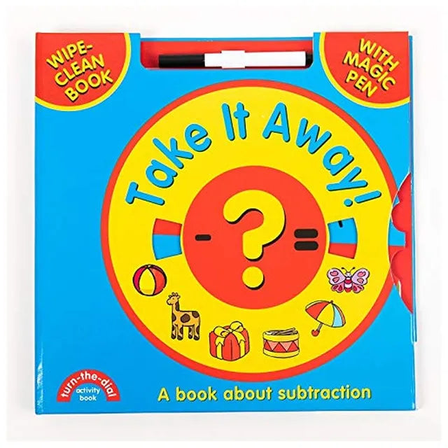 Wipe-Clean Book: Take It Away - Turn The Dial Activity Book