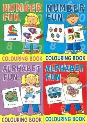 Early Learning Colouring 4 Asst Books