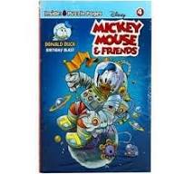 Mickey Mouse & Friends Book - Donald Ducks Birthday Blast - Issue No 4