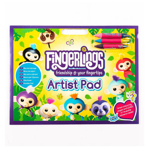 Fingerlings Friendship Your Fingertips, Artist Pad Alligator | S&S Bookstore