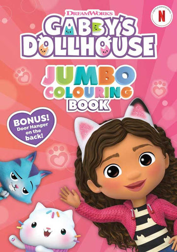 Gabby's Dollhouse Jumbo Colouring Book